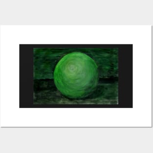 Green Ball Posters and Art